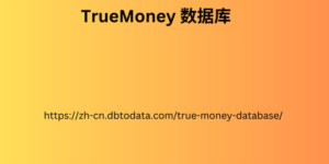 TrueMoney 数据库