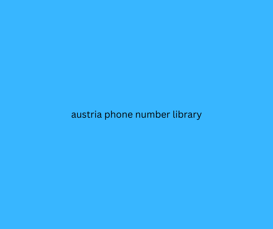 australia phone number material